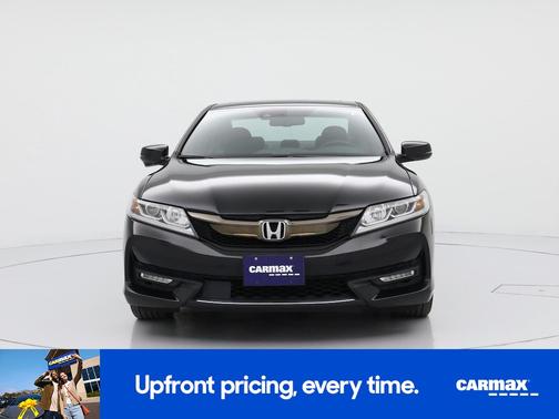 Black 2016 Honda Accord EX-L