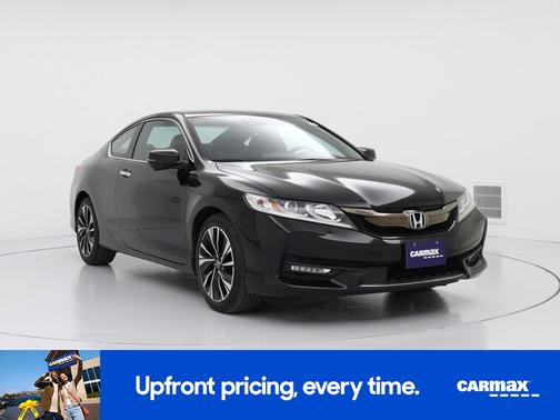 Black 2016 Honda Accord EX-L