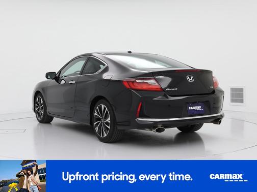 Black 2016 Honda Accord EX-L
