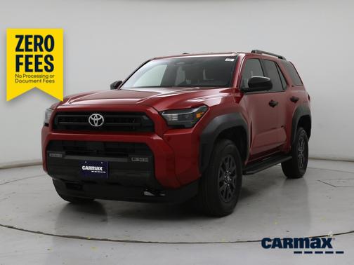 Red 2025 Toyota 4Runner SR5