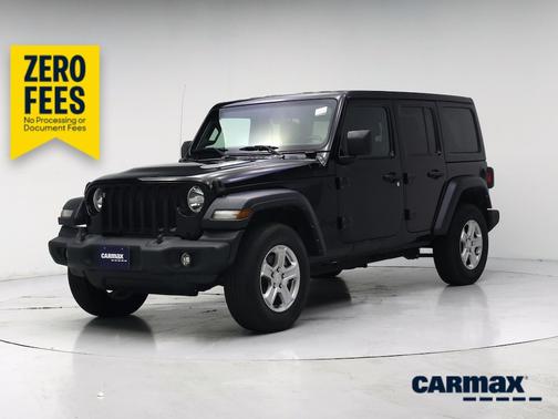 Black 2022 Jeep Wrangler Unlimited Sport S