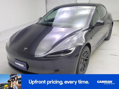Gray 2025 Tesla Model 3 Long Range