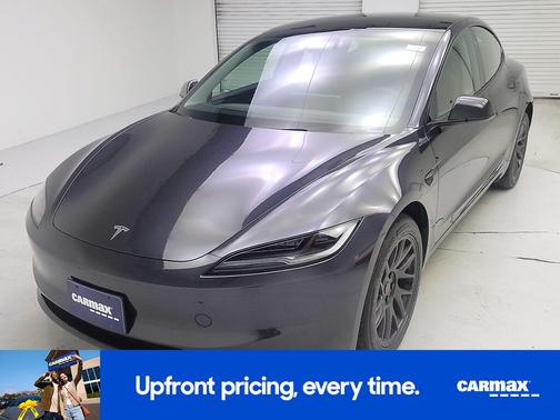 Gray 2025 Tesla Model 3 Long Range
