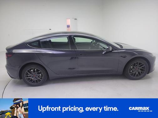 Gray 2025 Tesla Model 3 Long Range