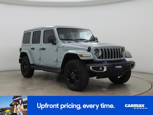 Green 2024 Jeep Wrangler 4xe Sahara