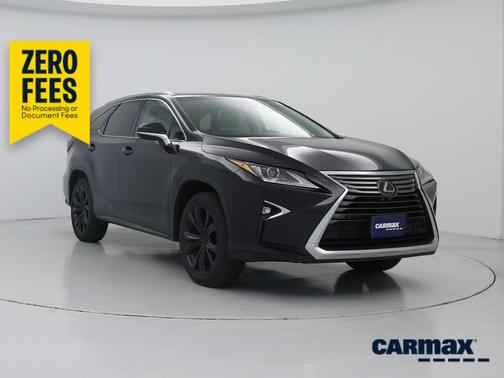 Black 2019 Lexus RX 350 L