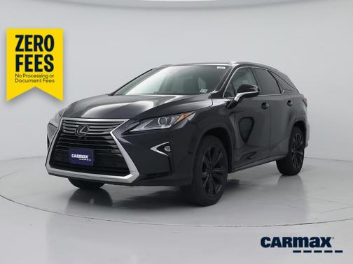 Black 2019 Lexus RX 350 L