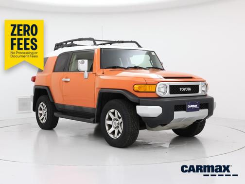 Orange 2014 Toyota FJ Cruiser