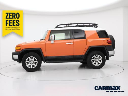 Orange 2014 Toyota FJ Cruiser