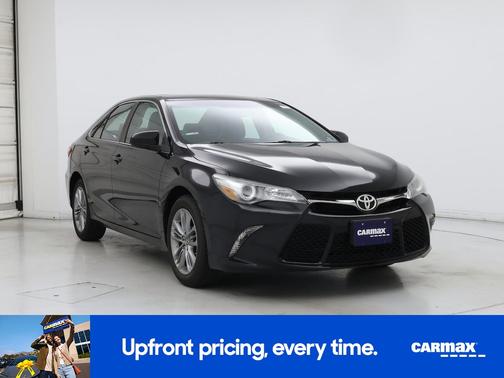 Black 2016 Toyota Camry SE