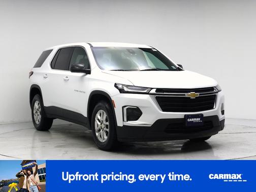 White 2023 Chevrolet Traverse LS