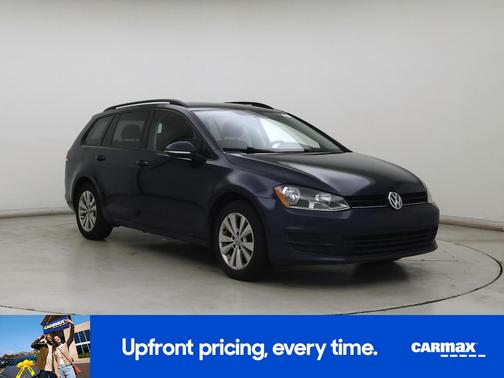 Blue 2017 Volkswagen Golf S