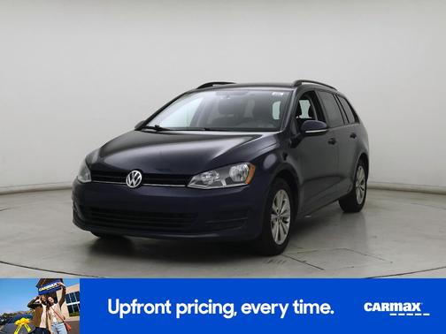 Blue 2017 Volkswagen Golf S