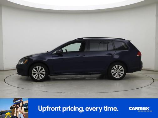 Blue 2017 Volkswagen Golf S