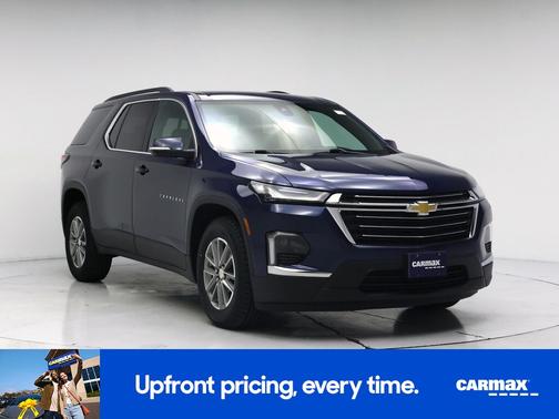 Blue 2023 Chevrolet Traverse LT Leather