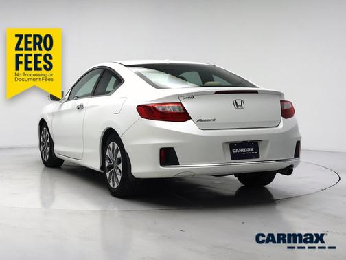 White 2015 Honda Accord EX-L