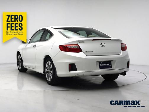 White 2015 Honda Accord EX-L