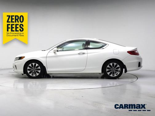 White 2015 Honda Accord EX-L