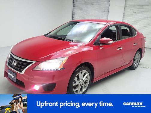 Red 2015 Nissan Sentra SR