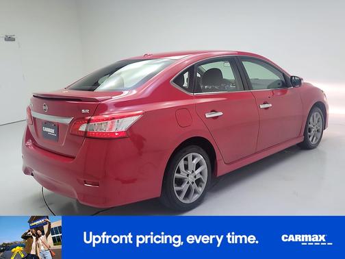 Red 2015 Nissan Sentra SR