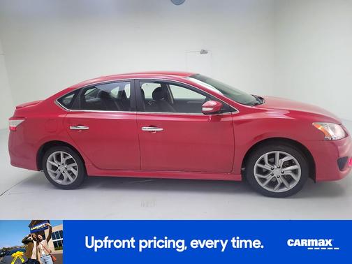 Red 2015 Nissan Sentra SR