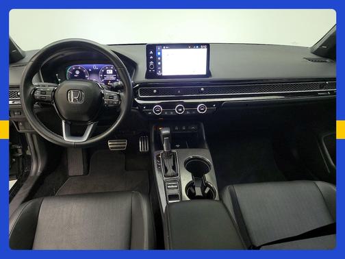 Black 2025 Honda Civic Hybrid Sport Touring