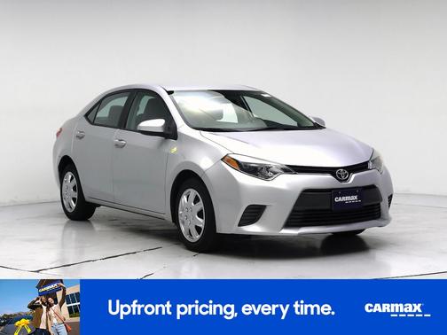 Silver 2016 Toyota Corolla LE