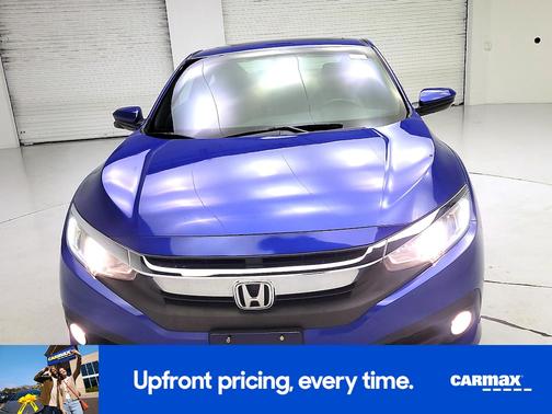 Blue 2018 Honda Civic EX-L