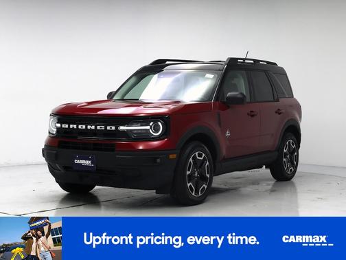 Red 2021 Ford Bronco Sport Outer Banks