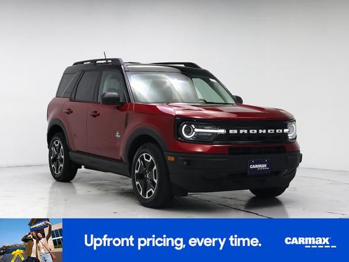 Red 2021 Ford Bronco Sport Outer Banks