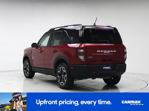 Red 2021 Ford Bronco Sport Outer Banks