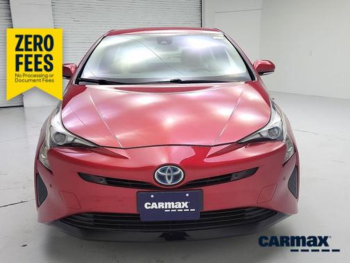 Red 2017 Toyota Prius Two