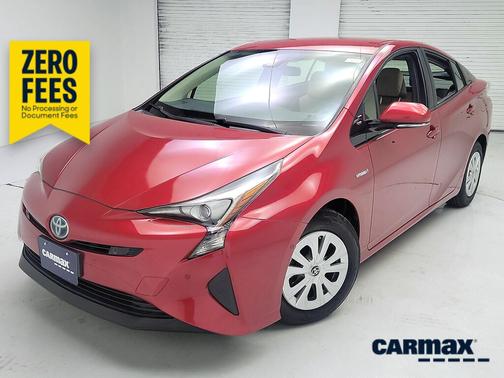 Red 2017 Toyota Prius Two