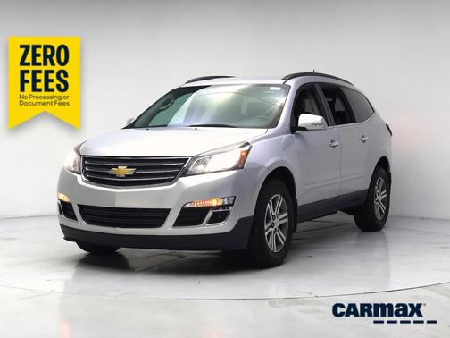 Silver 2015 Chevrolet Traverse LT