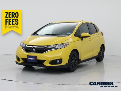 Yellow 2018 Honda Fit Sport