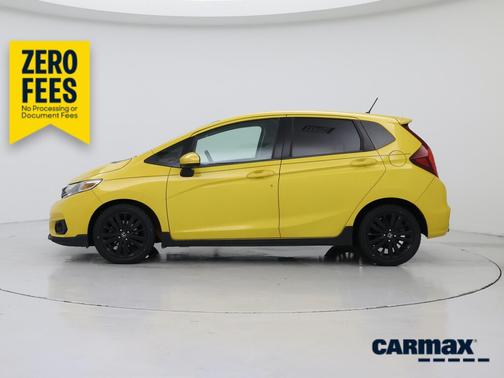 Yellow 2018 Honda Fit Sport