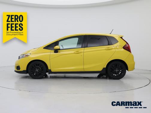 Yellow 2018 Honda Fit Sport