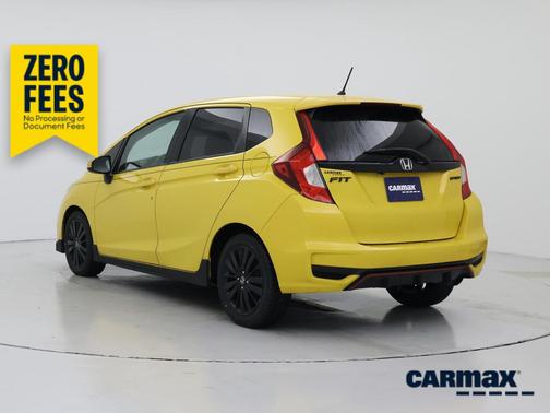 Yellow 2018 Honda Fit Sport