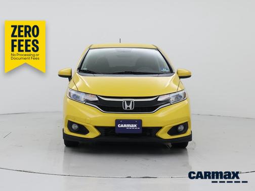 Yellow 2018 Honda Fit Sport