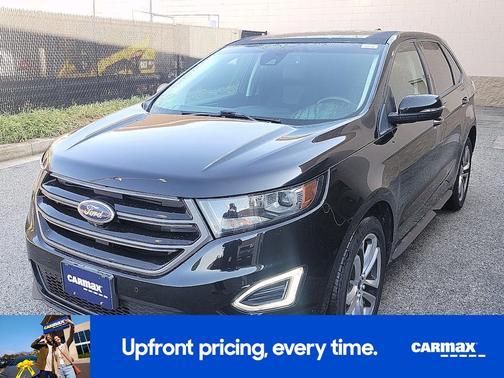 Blue 2015 Ford Edge Sport