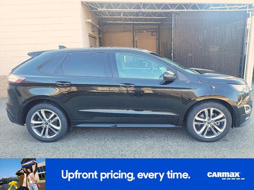 Blue 2015 Ford Edge Sport