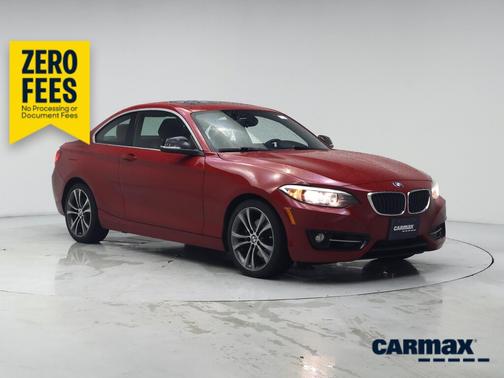 Red 2015 BMW 228 XI