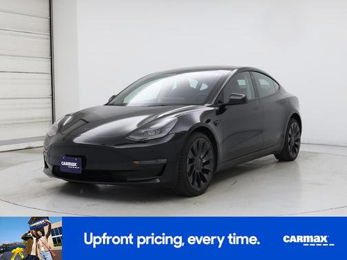 Black 2023 Tesla Model 3 Performance