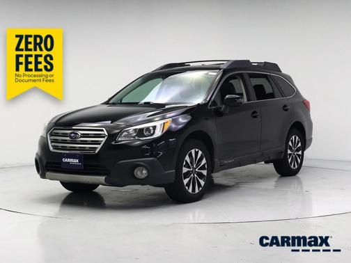 Black 2016 Subaru Outback 3.6R Limited