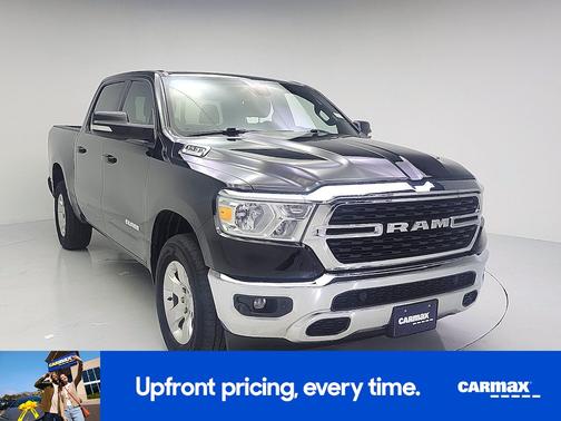 Black 2022 RAM 1500 Bighorn