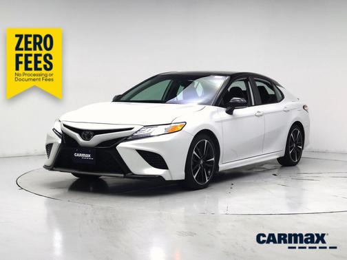 White 2020 Toyota Camry XSE