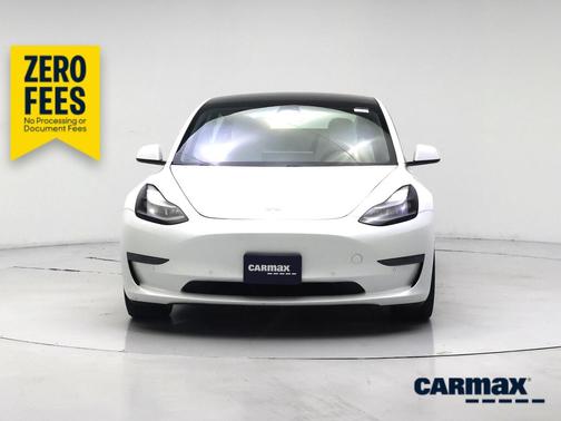 White 2021 Tesla Model 3 Long Range
