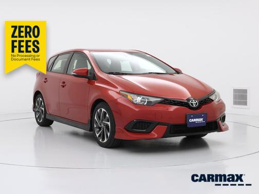 Red 2017 Toyota Corolla iM