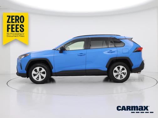 Blue 2019 Toyota RAV4 LE