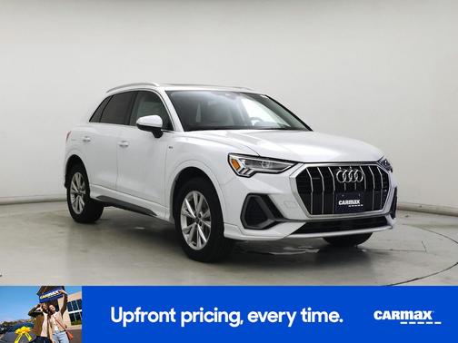 White 2022 Audi Q3 S-Line Premium Plus